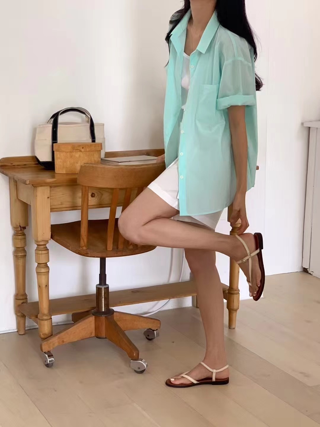NOMAD東大門直郵女裝新款25春夏真品人氣推薦休閑襯衫蕾絲衫NOMAD襯衫/蕾絲衫