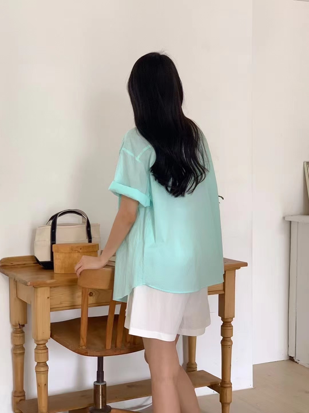 NOMAD東大門直郵女裝新款25春夏真品人氣推薦休閑襯衫蕾絲衫NOMAD襯衫/蕾絲衫
