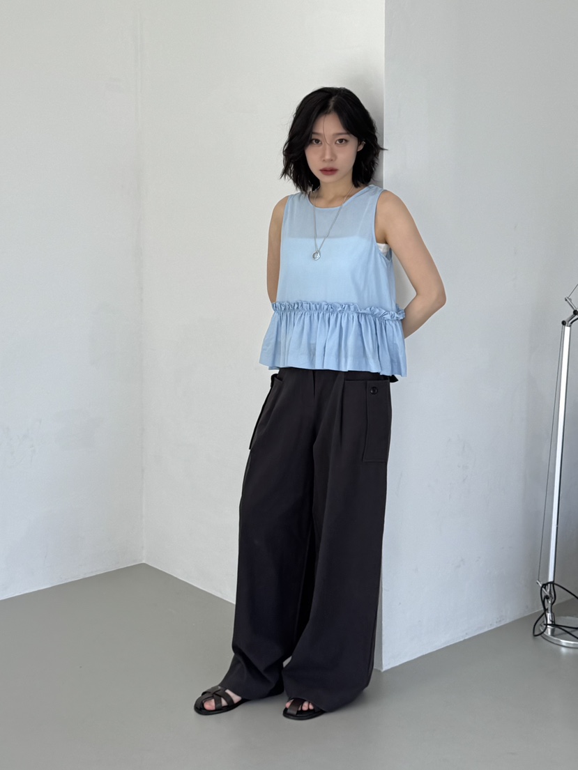 KARE/WEREPIECE東大門直郵女裝新款人氣25春夏休閑職業休閑褲KARE/WEREPIECE休閑褲
