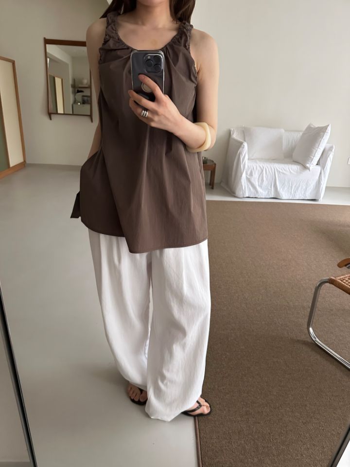 MARE韓國直郵女士新品時尚人氣職業推薦真品熱賣休閑吊帶背心MARE吊帶/背心