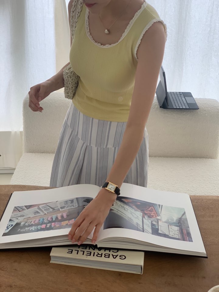 MILUI韓國直郵女裝新款休閑人氣時尚真品職業推薦25春夏吊帶背心MILUI吊帶/背心