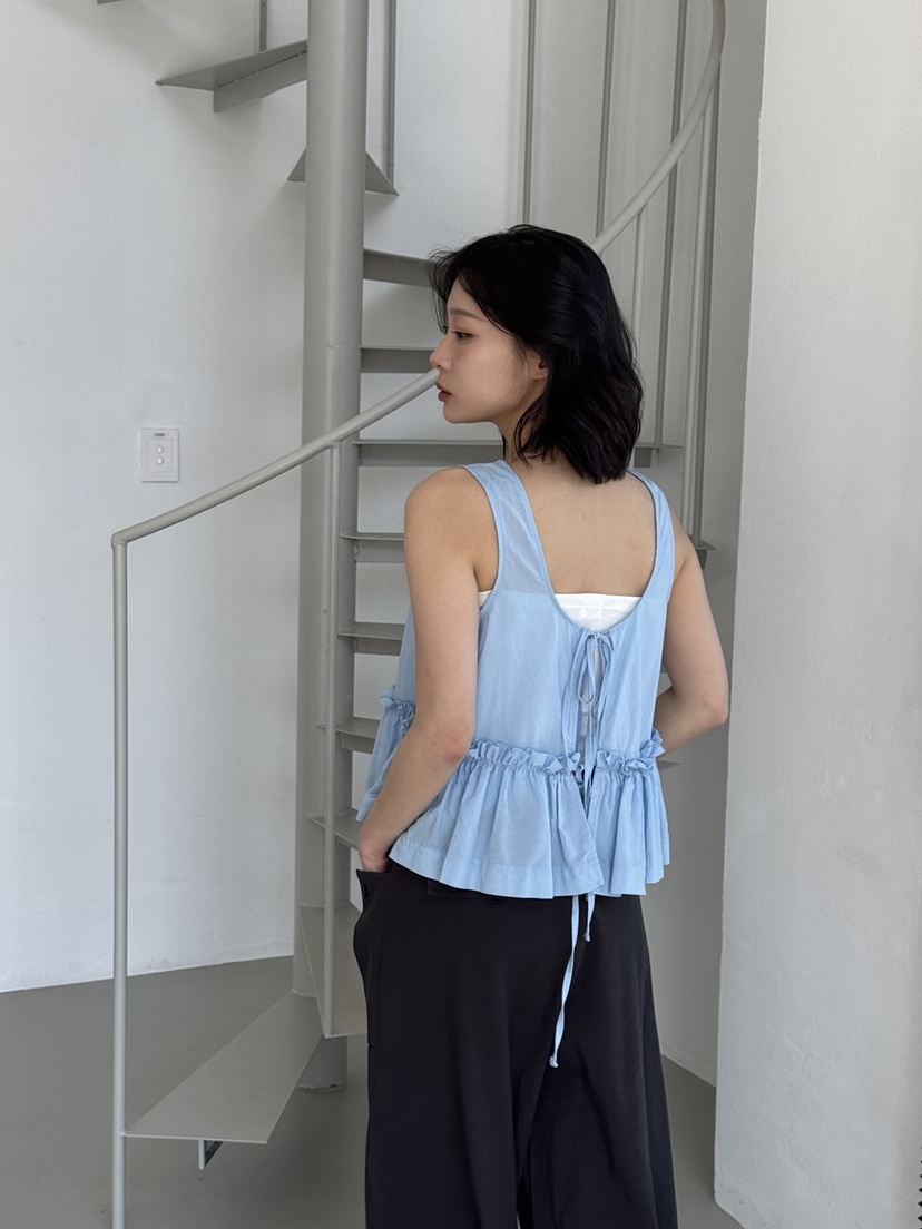 KARE/WEREPIECE韓國直郵女裝新款熱賣職業25春夏真品吊帶背心KARE/WEREPIECE吊帶/背心