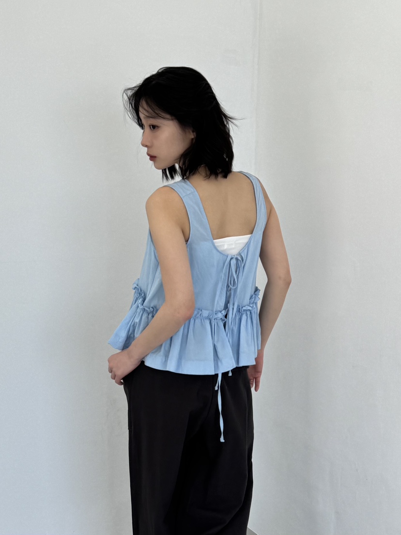 KARE/WEREPIECE韓國直郵女裝新款熱賣職業25春夏真品吊帶背心KARE/WEREPIECE吊帶/背心
