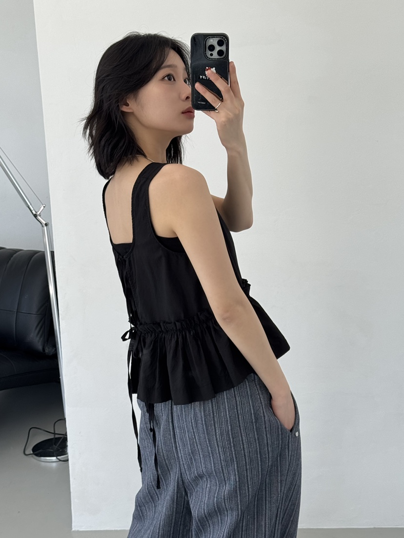 KARE/WEREPIECE韓國直郵女裝新款熱賣職業25春夏真品吊帶背心KARE/WEREPIECE吊帶/背心