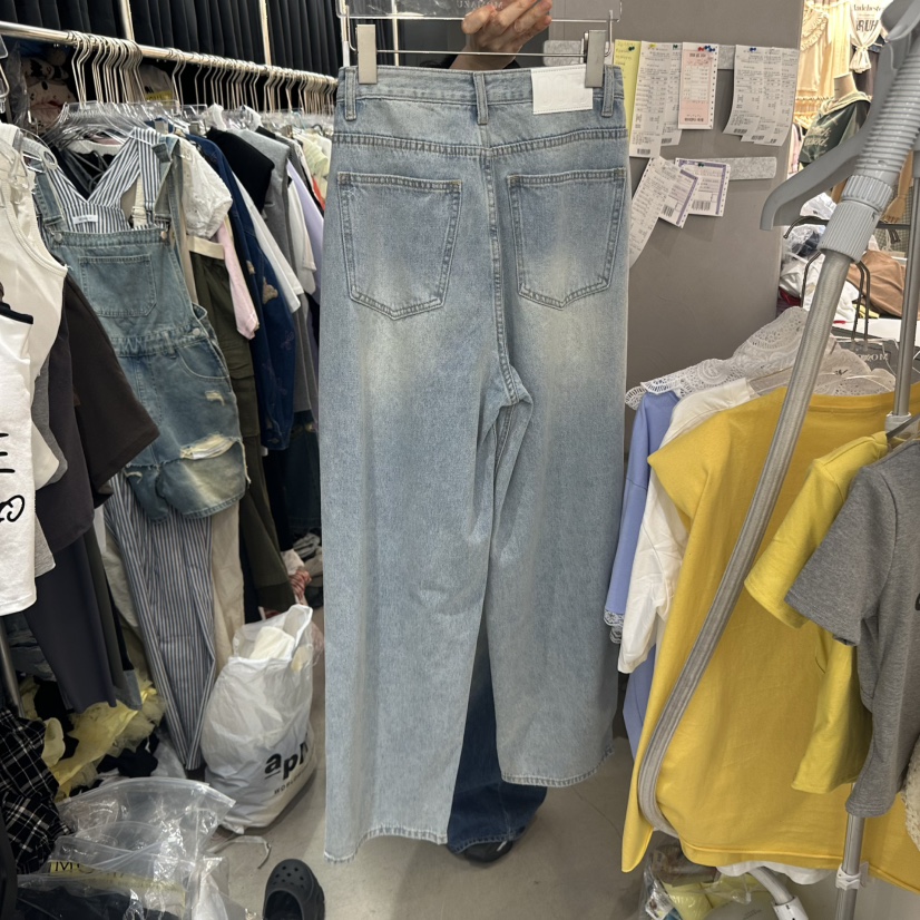 MOMAZU東大門直郵女裝新品熱賣時尚職業推薦真品25春夏牛仔褲MOMAZU牛仔褲