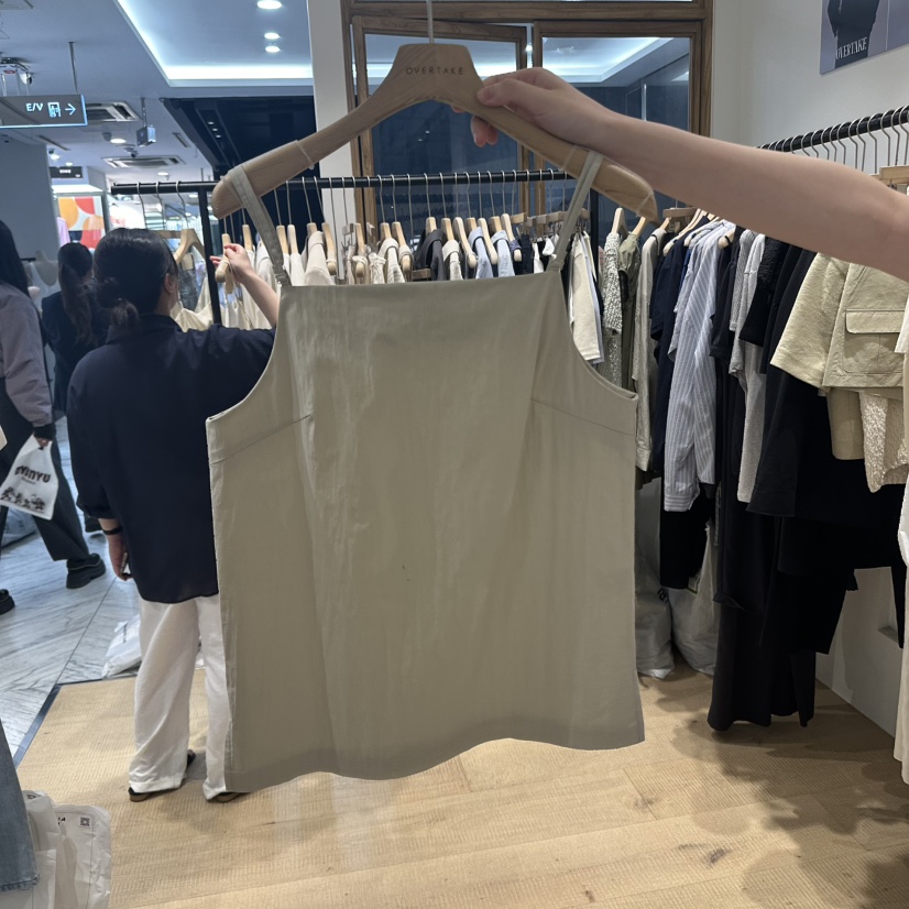 OVERTAKE東大門實拍女士新款時尚推薦職業人氣休閑吊帶背心OVERTAKE吊帶/背心圖色2
