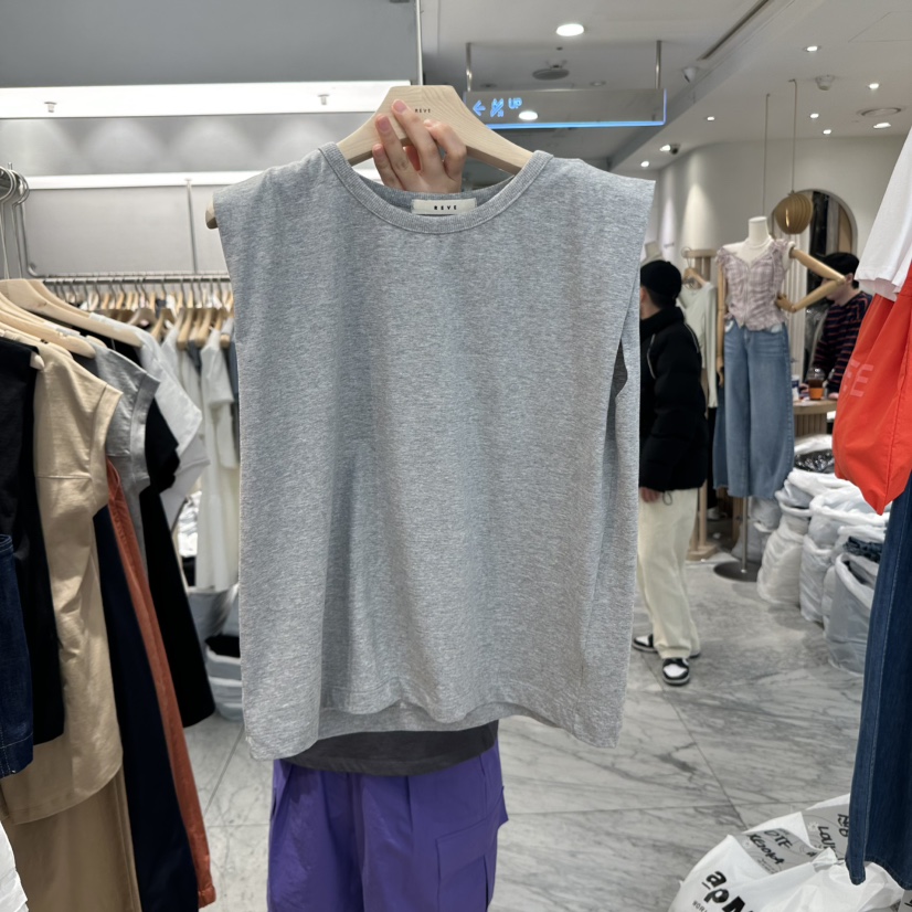 REVE-L韓國㊣直郵東大門代購女裝新款25春夏熱賣時尚吊帶背心REVE-L吊帶/背心圖色5