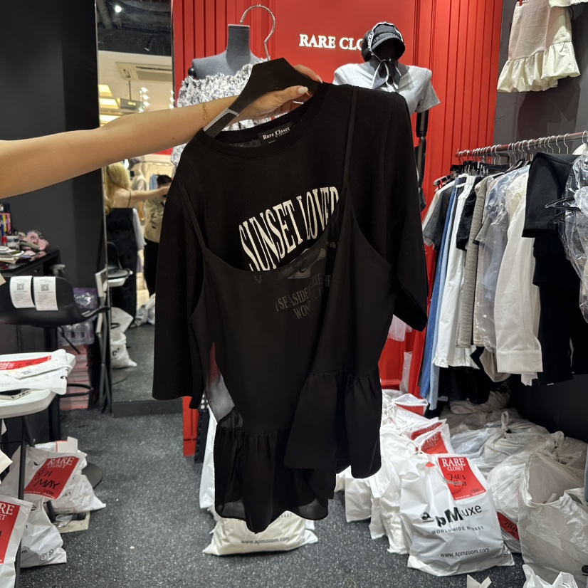 RARE CLOSET直郵韓國代購㊣女裝新品人氣熱賣休閑推薦25春夏T恤RARE CLOSETT恤圖色3