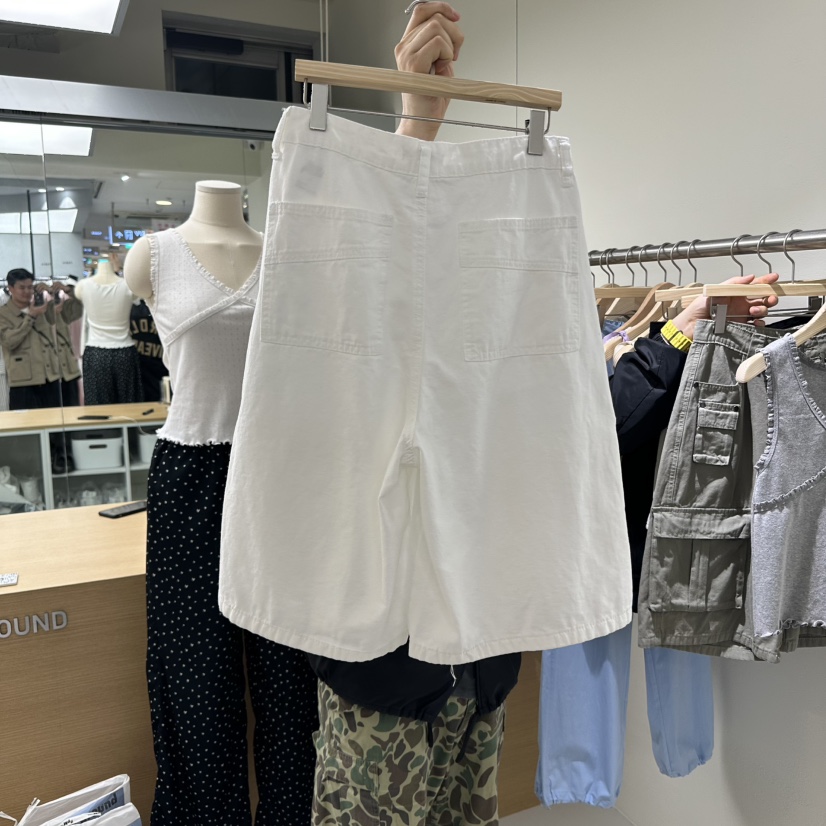 HOME GROUND韓國直郵㊣女裝新品推薦人氣時尚25春夏短褲工裝HOME GROUND短褲