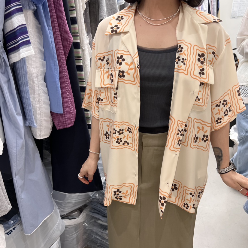 SOLD OUT直郵韓國代購㊣女裝新款熱賣推薦休閑人氣襯衫蕾絲衫SOLD OUT襯衫/蕾絲衫圖色3