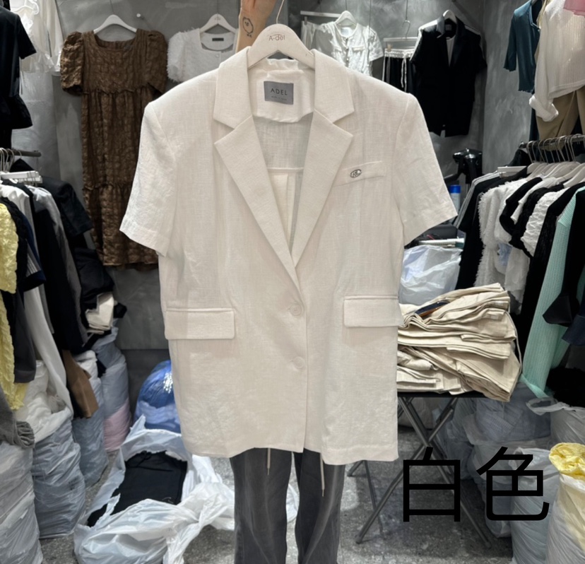 A-DEL韓國直郵㊣東大門實拍女裝新品熱賣休閑25春夏人氣夾克A-DEL夾克
