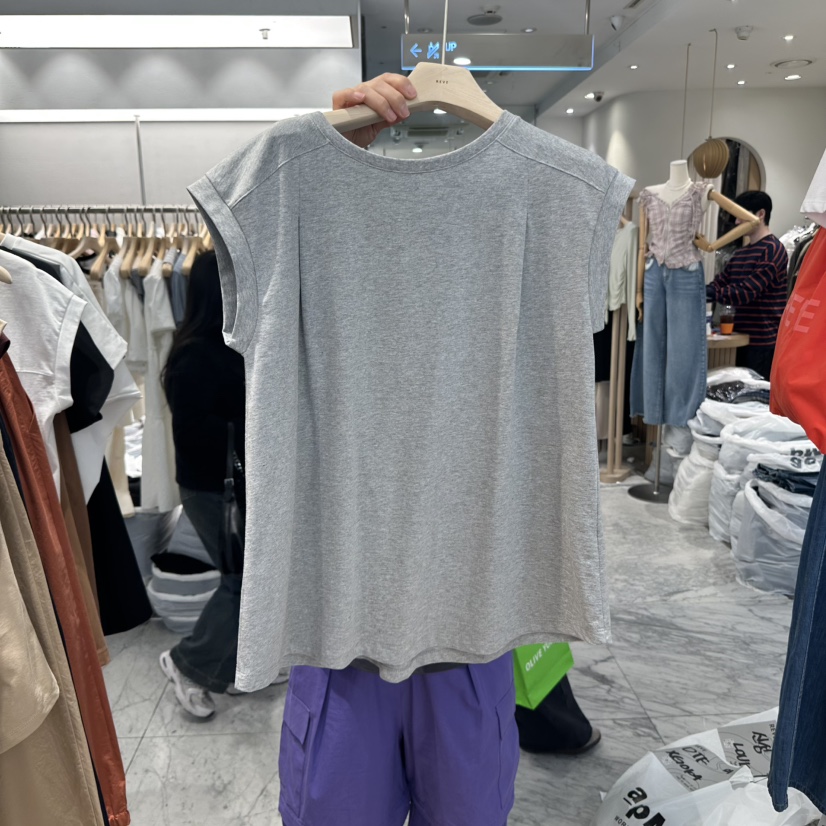 REVE-L韓國㊣直郵東大門代購女裝新品人氣時尚熱賣推薦T恤REVE-LT恤圖色2