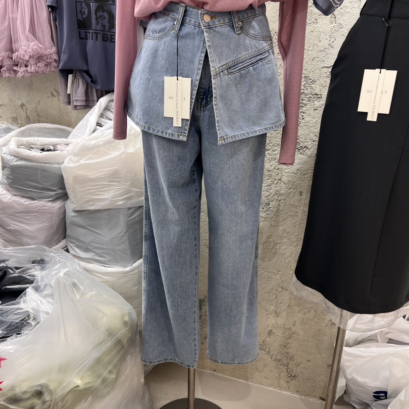 SOLD OUT韓國直郵㊣女裝新款熱賣休閑推薦25春夏時尚人氣套裝SOLD OUT套裝圖色1