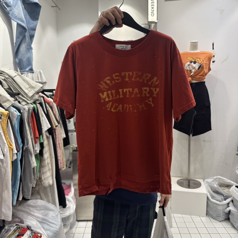 THE WEEKND韓國直郵㊣女裝新款人氣25春夏休閑熱賣推薦T恤THE WEEKNDT恤圖色2