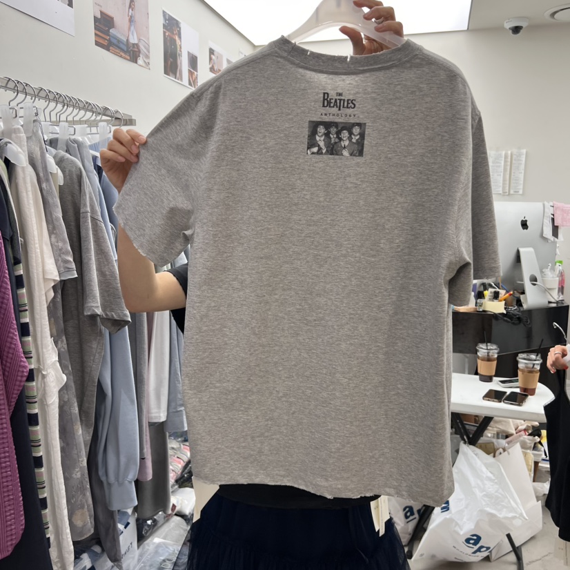 SOLD OUT韓國直郵㊣東大門實拍女裝新款休閑時尚T恤不含內搭SOLD OUTT恤