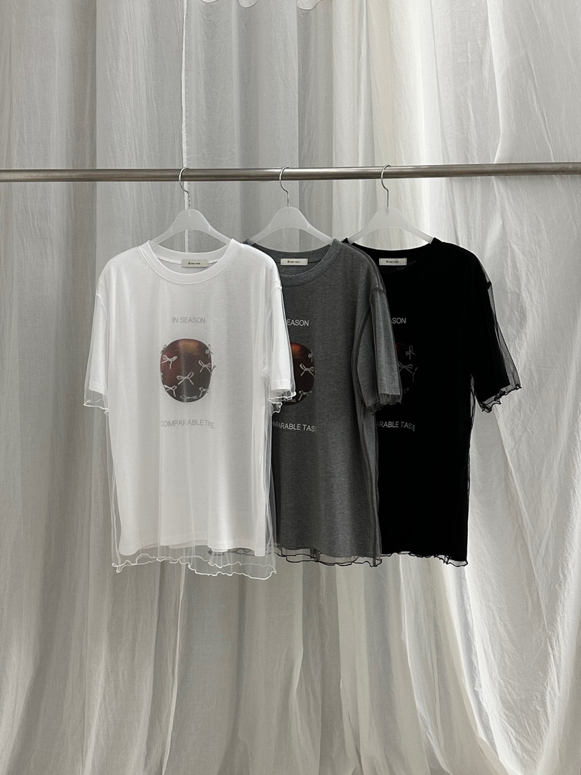 RIVER RAIN韓國㊣直郵東大門代購女裝新品熱賣休閑25春夏T恤RIVER RAINT恤