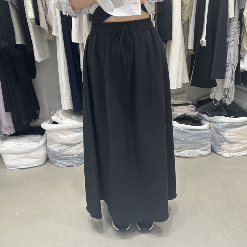 VIVEL直郵韓國代購㊣女裝新品休閑時尚人氣推薦25春夏長裙亞麻VIVEL長裙圖色2
