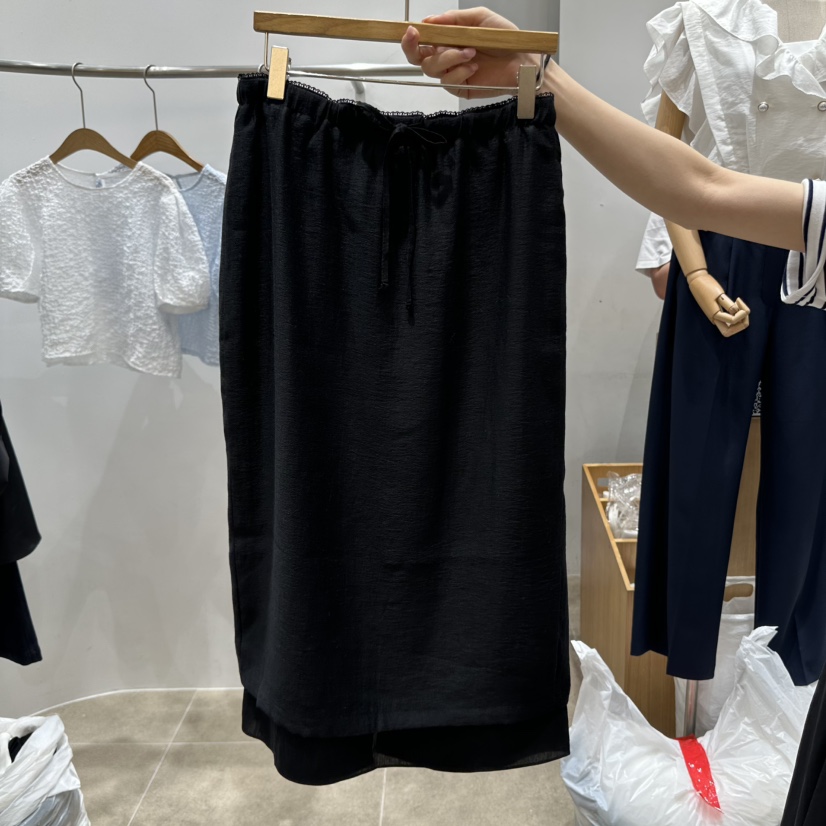 ENVY韓國㊣直郵東大門代購女裝新品時尚25春夏熱賣休閑長裙ENVY長裙圖色2