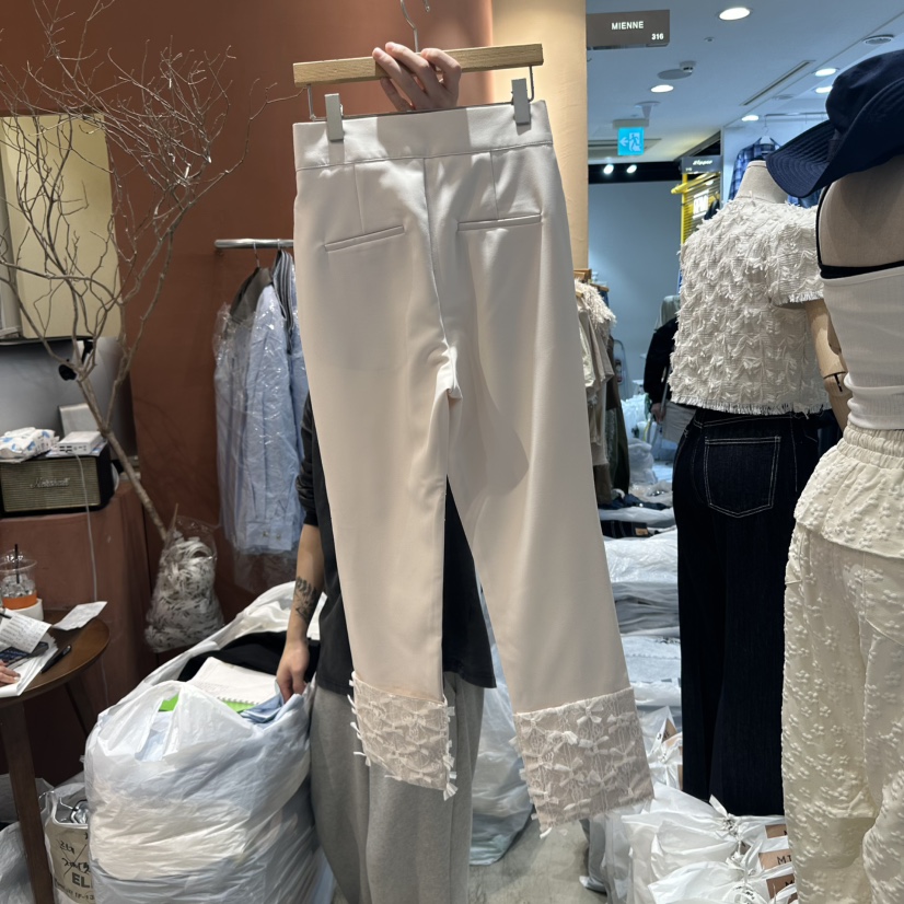 MIENNE韓國㊣直郵東大門代購女裝新款人氣時尚熱賣25春夏休閑褲MIENNE休閑褲