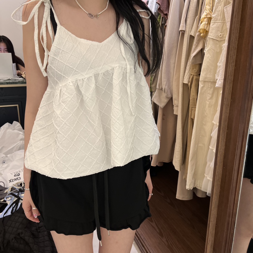 VIRKIN韓國直郵㊣東大門實拍女裝新品時尚人氣熱賣吊帶背心VIRKIN吊帶/背心圖色4