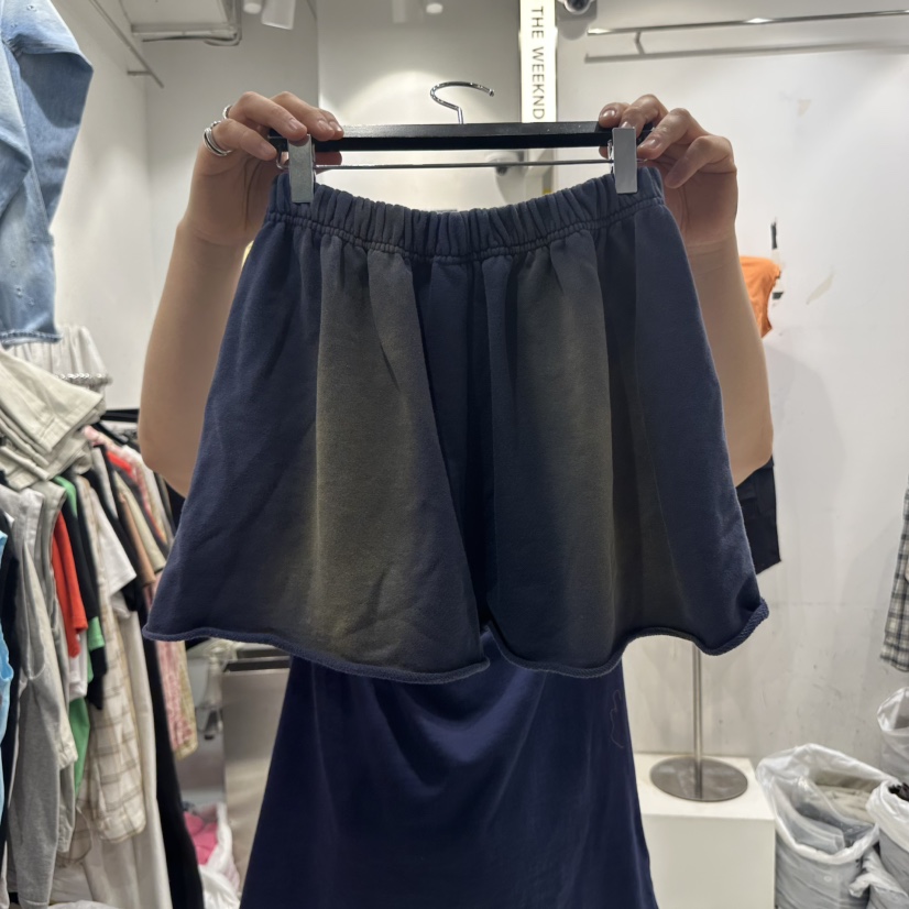 THE WEEKND韓國㊣直郵東大門代購女裝新品推薦25春夏時尚短褲THE WEEKND短褲
