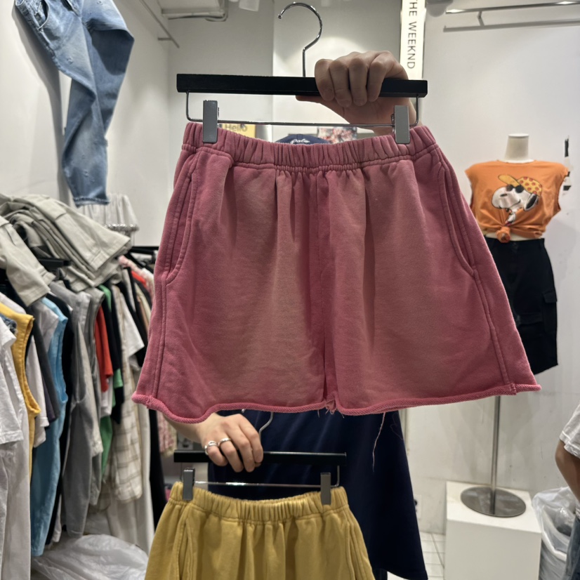 THE WEEKND韓國㊣直郵東大門代購女裝新品推薦25春夏時尚短褲THE WEEKND短褲圖色2