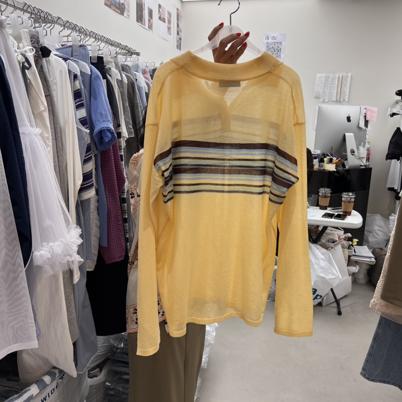 SOLD OUT韓國直郵㊣女裝新品人氣25春夏時尚推薦熱賣針織衫SOLD OUT針織衫