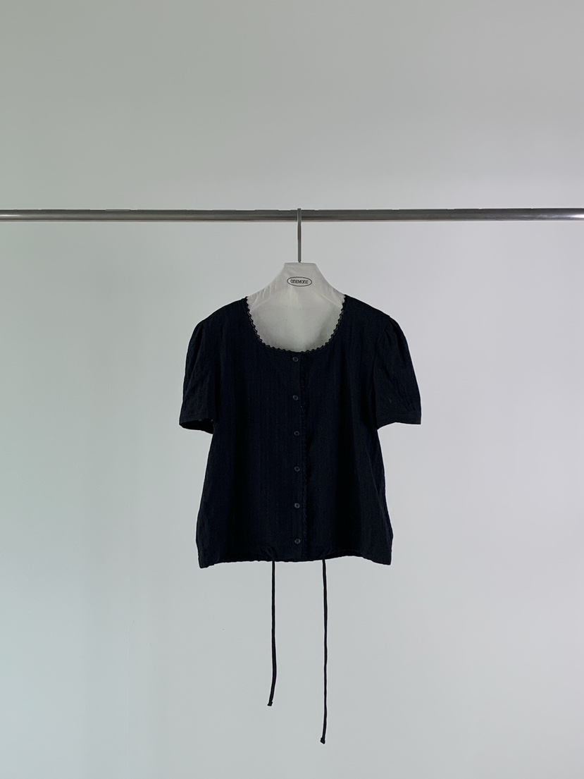 ONE MONE東大門代購女士新品休閑職業25春夏熱賣襯衫蕾絲衫ONE MONE襯衫/蕾絲衫圖色2
