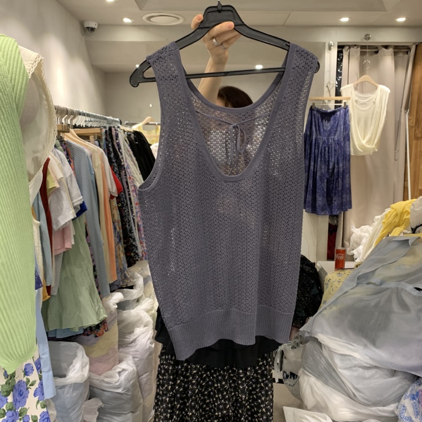 LOGROAD東大門代購女裝新款25春夏職業推薦真品時尚吊帶背心LOG ROAD吊帶/背心