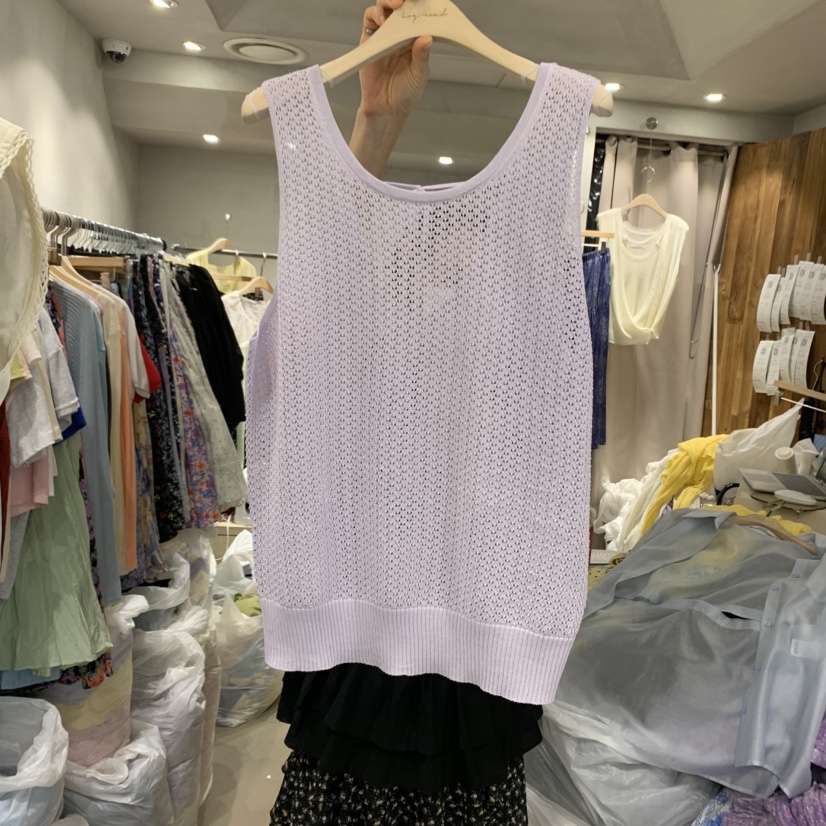LOGROAD東大門代購女裝新款25春夏職業推薦真品時尚吊帶背心LOG ROAD吊帶/背心圖色3
