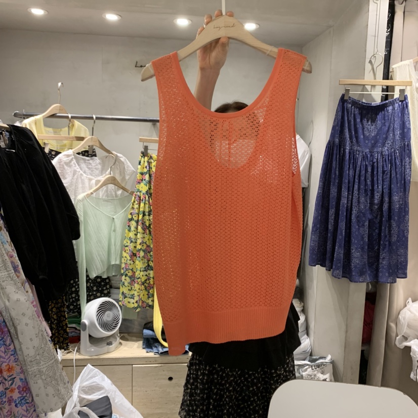 LOGROAD東大門代購女裝新款25春夏職業推薦真品時尚吊帶背心LOG ROAD吊帶/背心圖色4