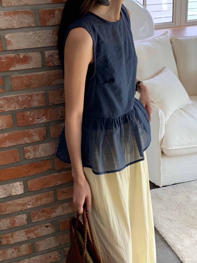 RIVER RAIN韓國直郵女裝新款25春夏熱賣推薦休閑人氣吊帶背心RIVER RAIN吊帶/背心