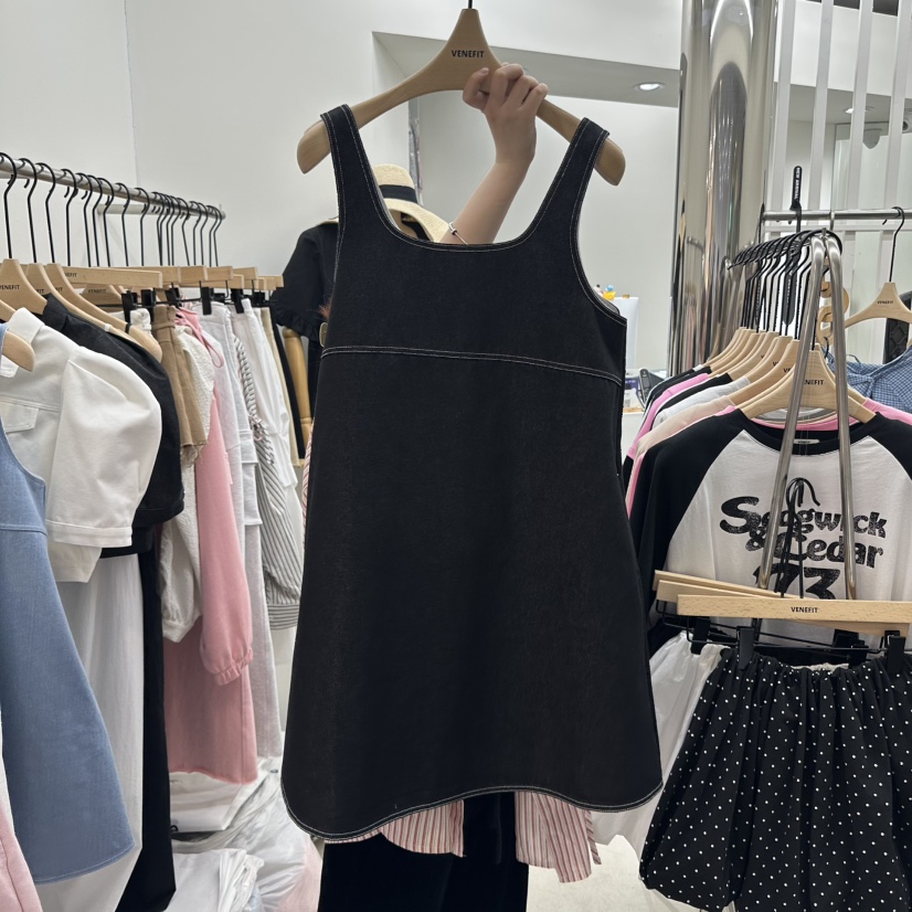 VENEFIT東大門實拍女裝新品人氣推薦熱賣休閑時尚25春夏連衣裙VENEFIT/JENNIE連衣裙圖色4
