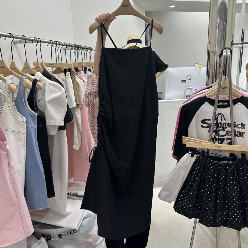 VENEFIT東大門直郵女士新款熱賣人氣25春夏時尚推薦休閑連衣裙VENEFIT/JENNIE連衣裙圖色2