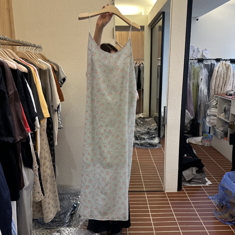CHOI-L東大門直郵女裝新品真品職業熱賣人氣25春夏連衣裙透視CHOI連衣裙圖色3