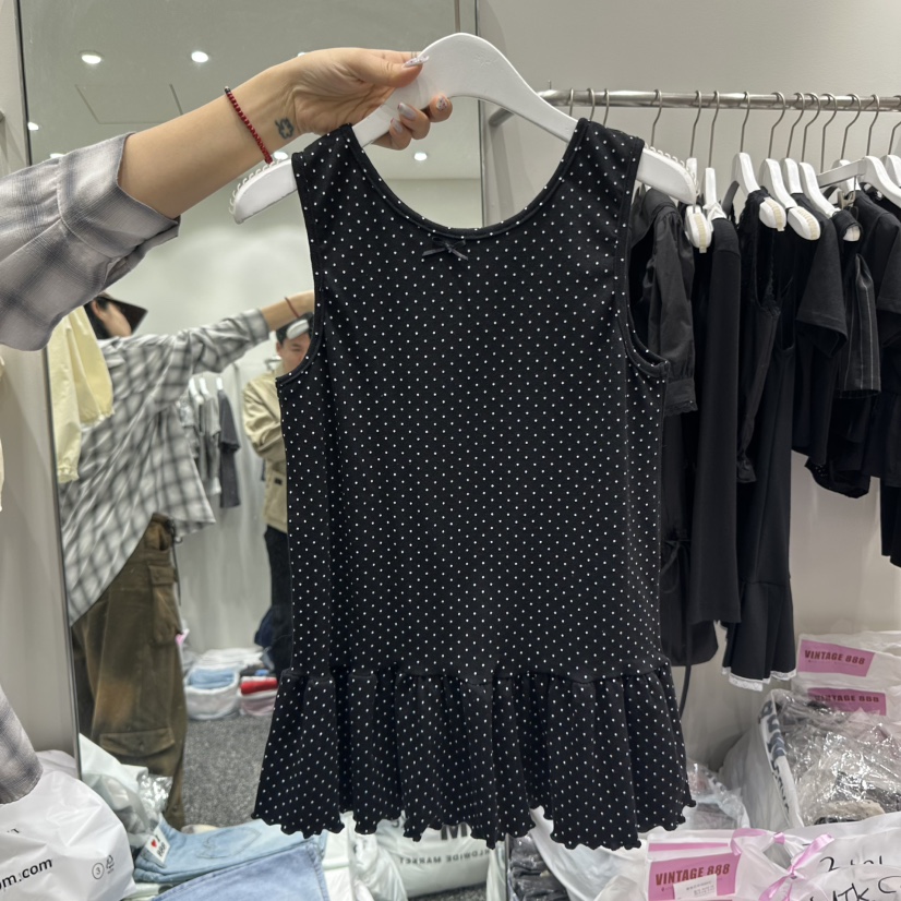 VINTAGE 888東大門代購女裝新品真品職業推薦休閑吊帶背心VINTAGE888/TRIPLE EIGHT吊帶/背心圖色3