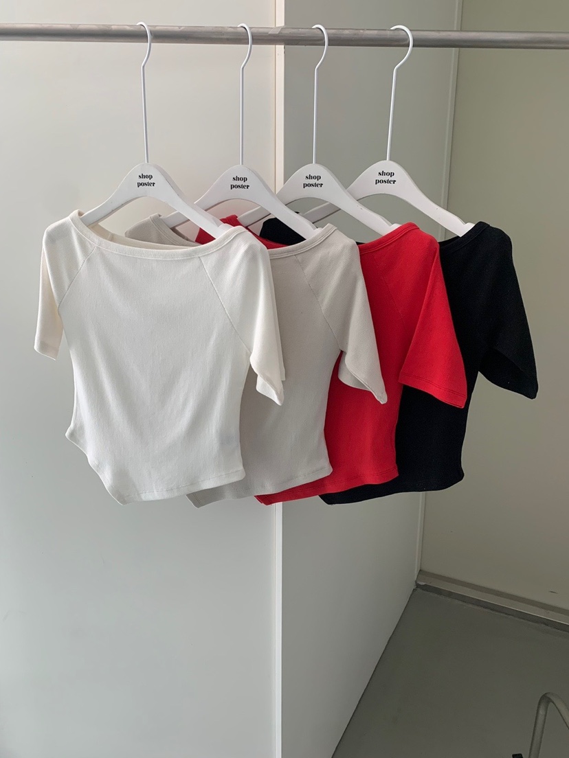 SHOP POSTER東大門直郵女裝新款人氣25春夏熱賣職業真品T恤SHOP_POSTERT恤