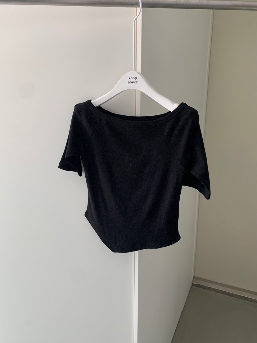 SHOP POSTER東大門直郵女裝新款人氣25春夏熱賣職業真品T恤SHOP_POSTERT恤圖色2