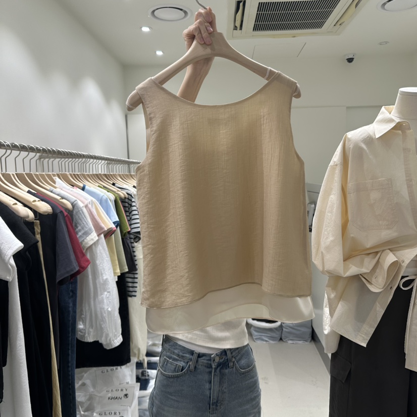 GLORY東大門代購女裝新款真品時尚推薦25春夏職業熱賣吊帶背心GLORY吊帶/背心