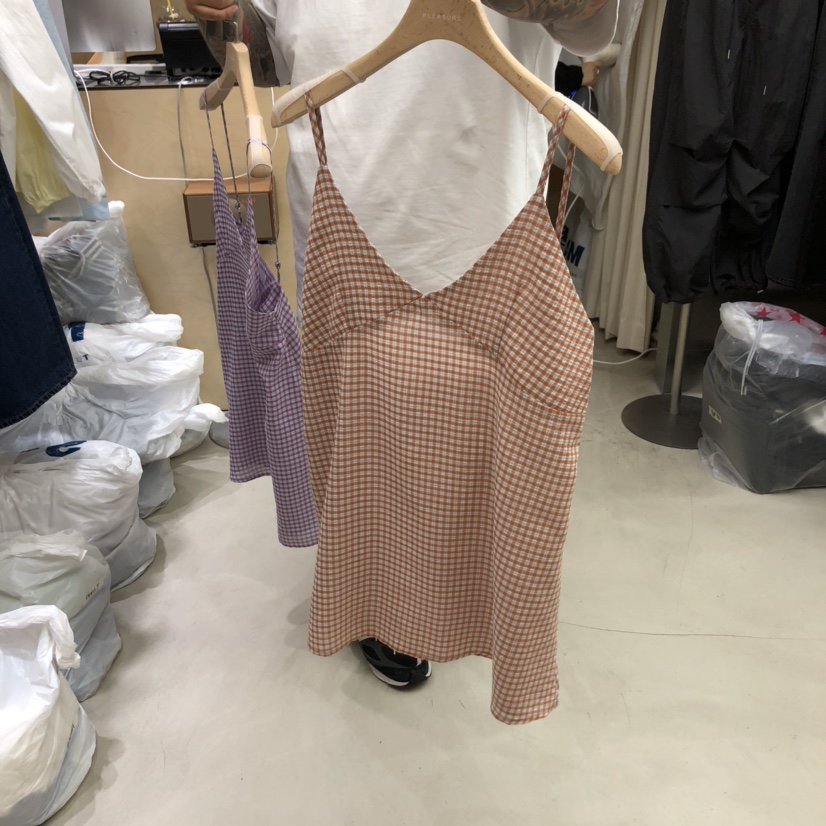 PLEASURE東大門實拍女裝新品25春夏真品時尚人氣休閑連衣裙PLEASURE連衣裙圖色2