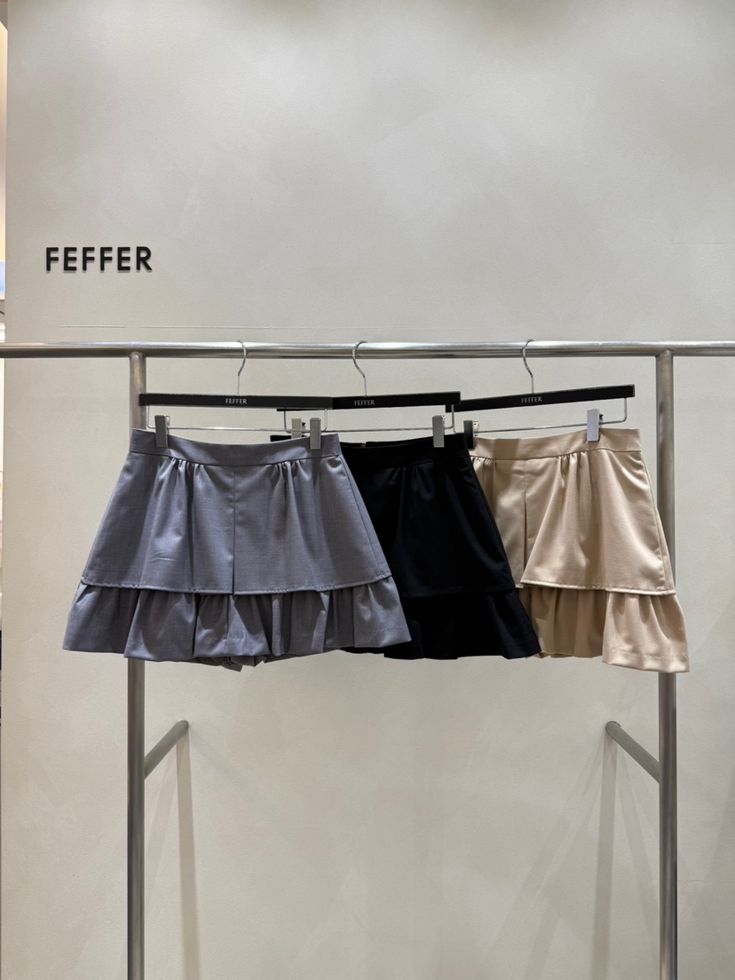 FEFFER東大門實拍女士新品人氣休閑熱賣職業時尚25春夏裙褲FEFFER裙褲