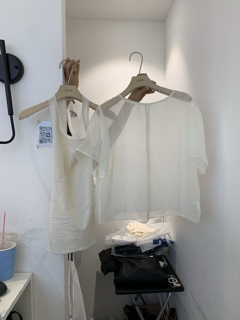OUVIR東大門代購女裝新款職業25春夏推薦時尚套裝兩件套歐根紗O.V.R/OUVIR套裝