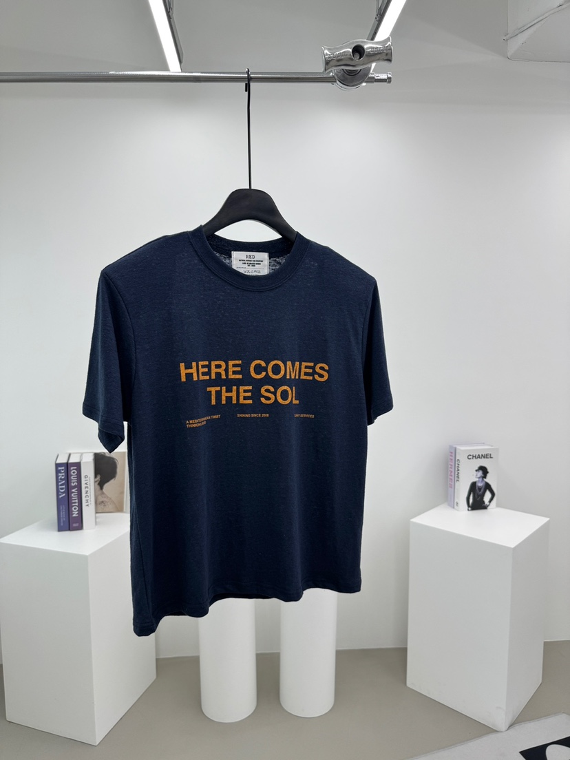 RED-A韓國代購女裝新品推薦熱賣25春夏職業休閑真品人氣T恤RED-AT恤圖色5