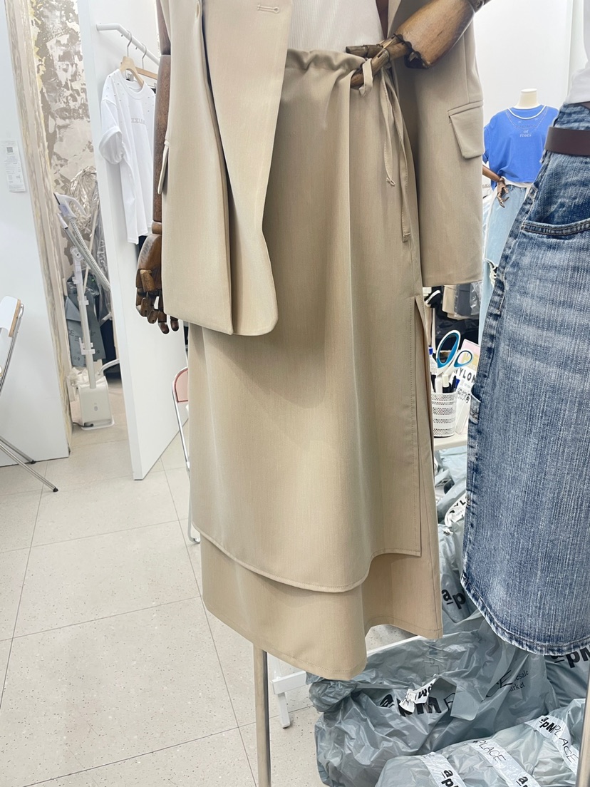 NYLON直郵韓國代購㊣女裝新品人氣熱賣休閑推薦時尚25春夏長裙NYLON長裙