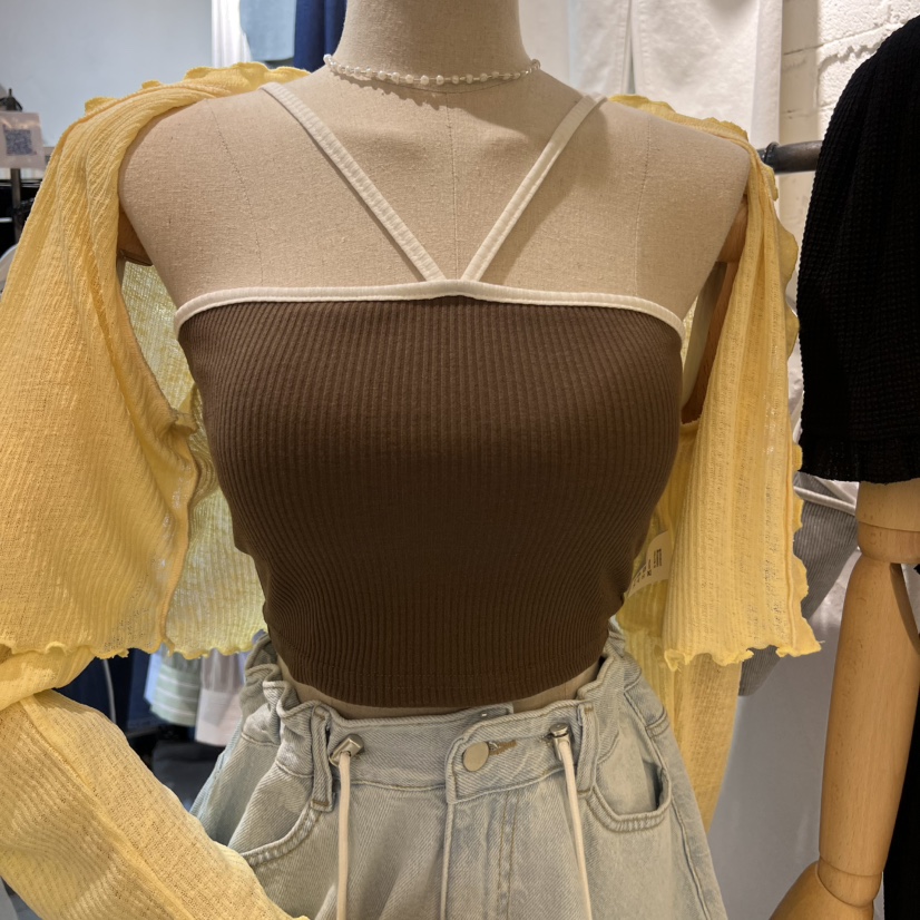 OZ韓國直郵㊣東大門實拍女裝新品休閑人氣熱賣時尚吊帶背心OZ.ounce吊帶/背心