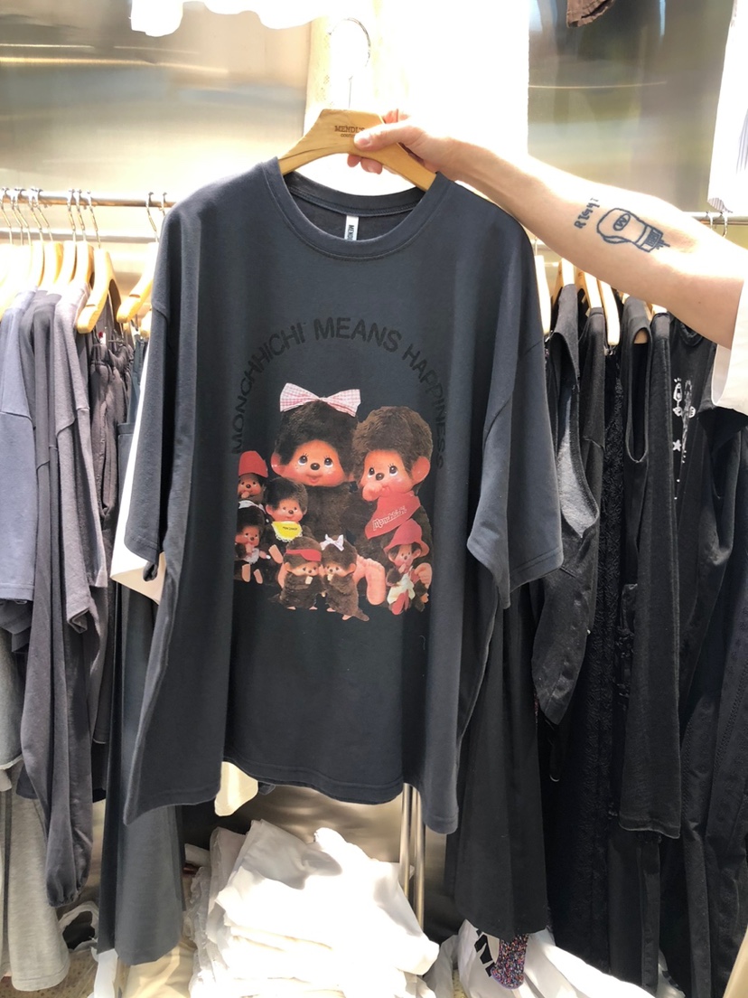 MENDL S直郵韓國代購㊣女裝新款時尚25春夏人氣推薦休閑T恤MENDL ST恤圖色3
