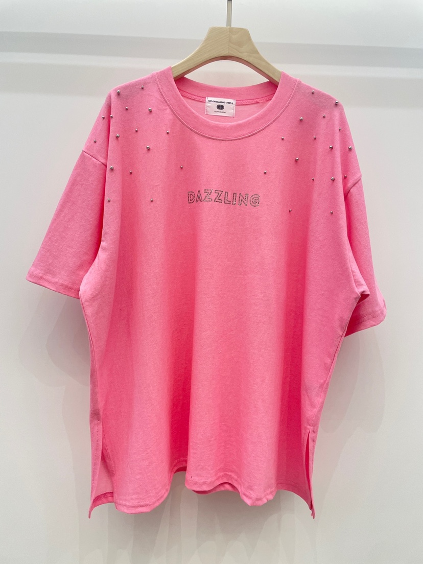 NYLON韓國直郵㊣女裝新品時尚熱賣人氣25春夏休閑推薦T恤NYLONT恤圖色2