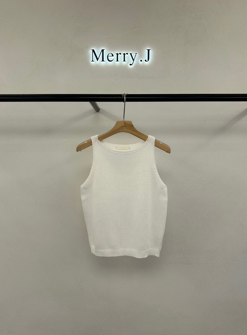 MERRY-J韓國直郵㊣女裝新款人氣休閑時尚吊帶背心柔軟亞麻MERRY-J吊帶/背心圖色1