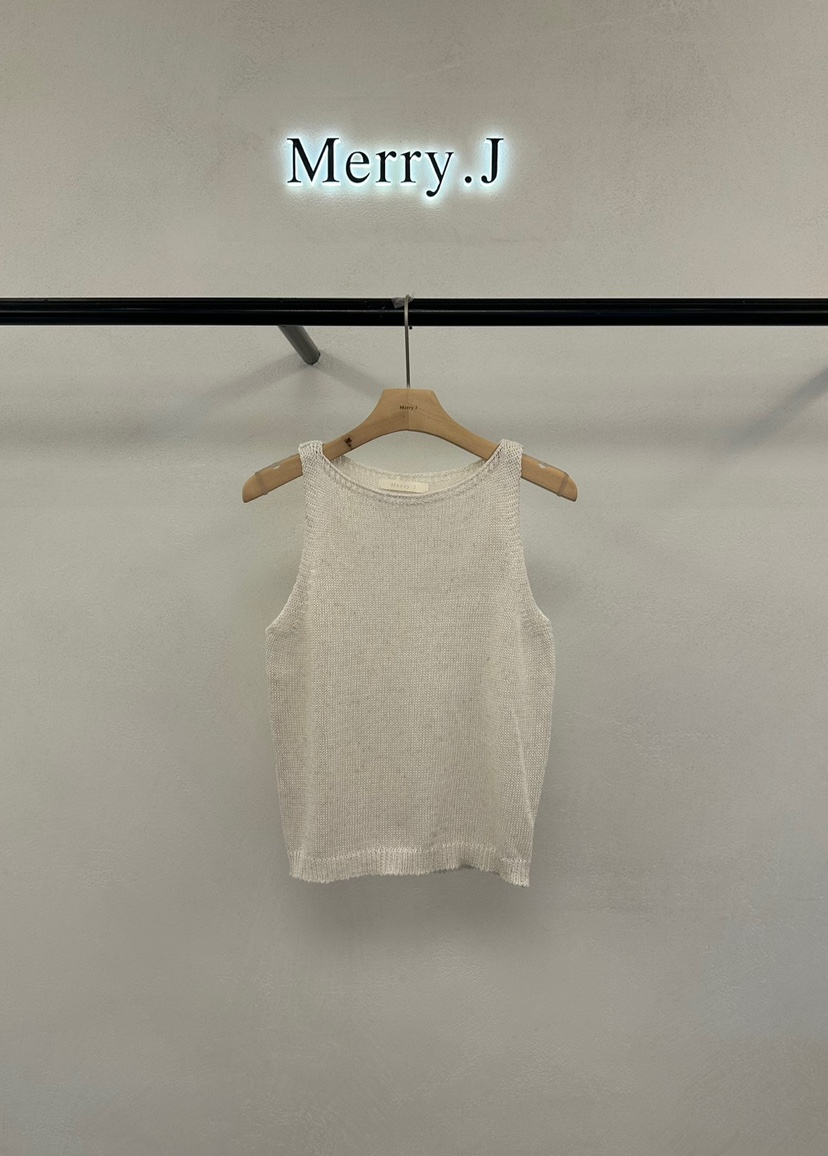 MERRY-J韓國直郵㊣女裝新款人氣休閑時尚吊帶背心柔軟亞麻MERRY-J吊帶/背心圖色2