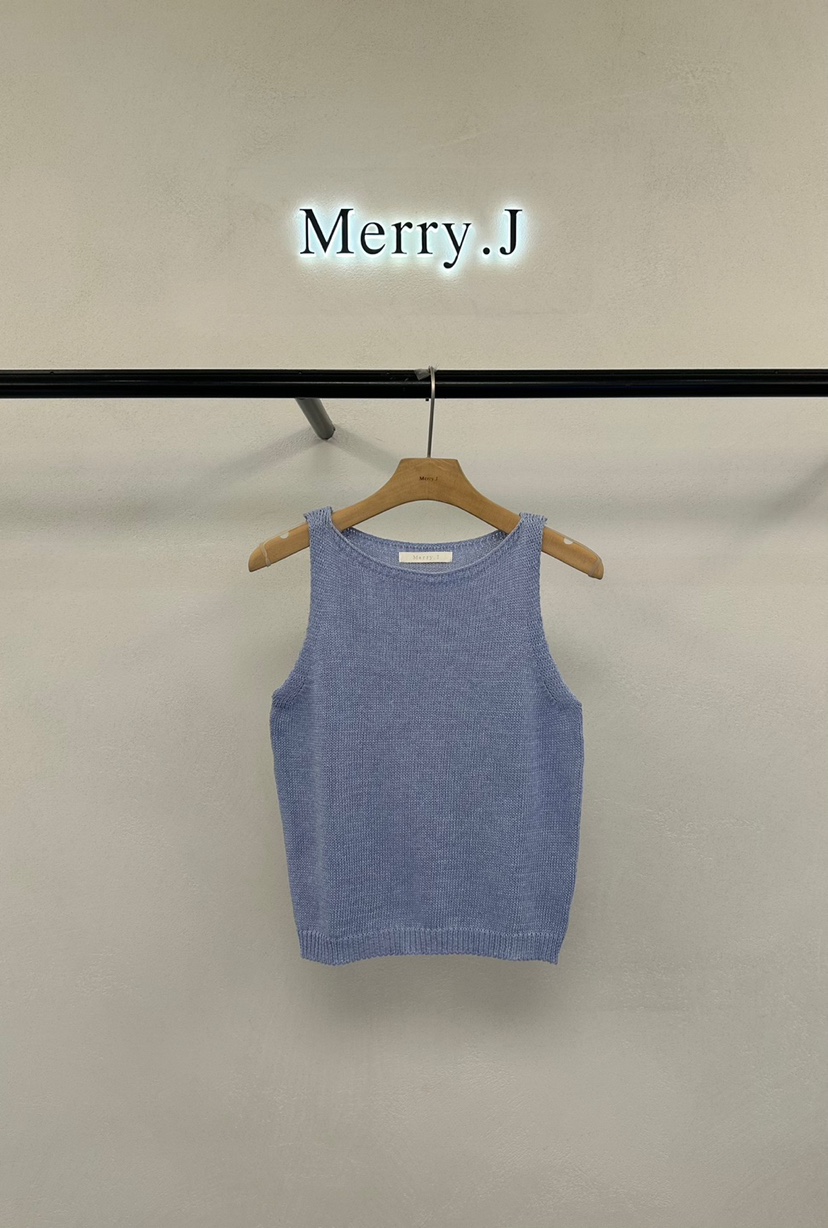 MERRY-J韓國直郵㊣女裝新款人氣休閑時尚吊帶背心柔軟亞麻MERRY-J吊帶/背心圖色3